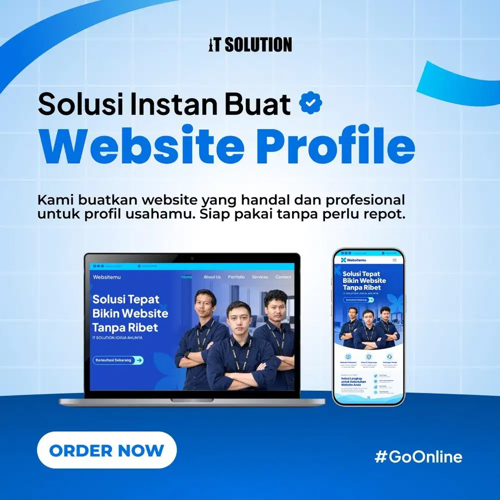 Paket Website Profil Profesional untuk Bisnis di Cilacap