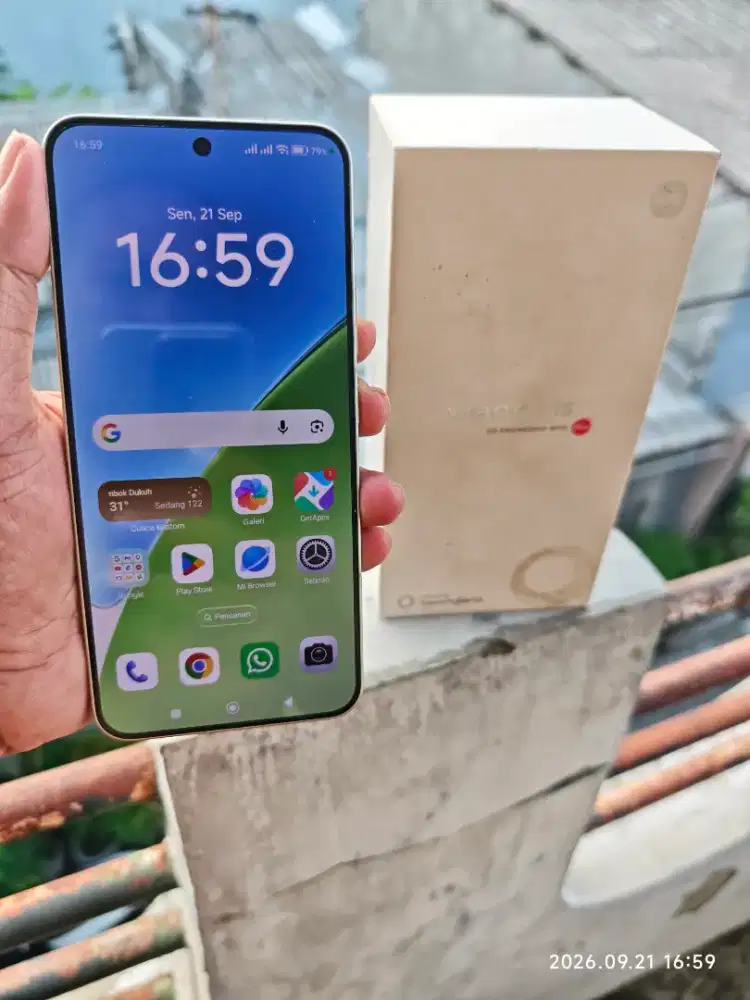 Xiaomi 15 12/256 Fullset ori segel mulus hp siap pkai
