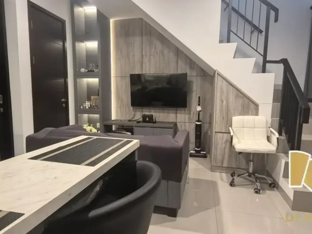 sewa rumah milenial PIK 2 extension uk 4,5x10m furnished