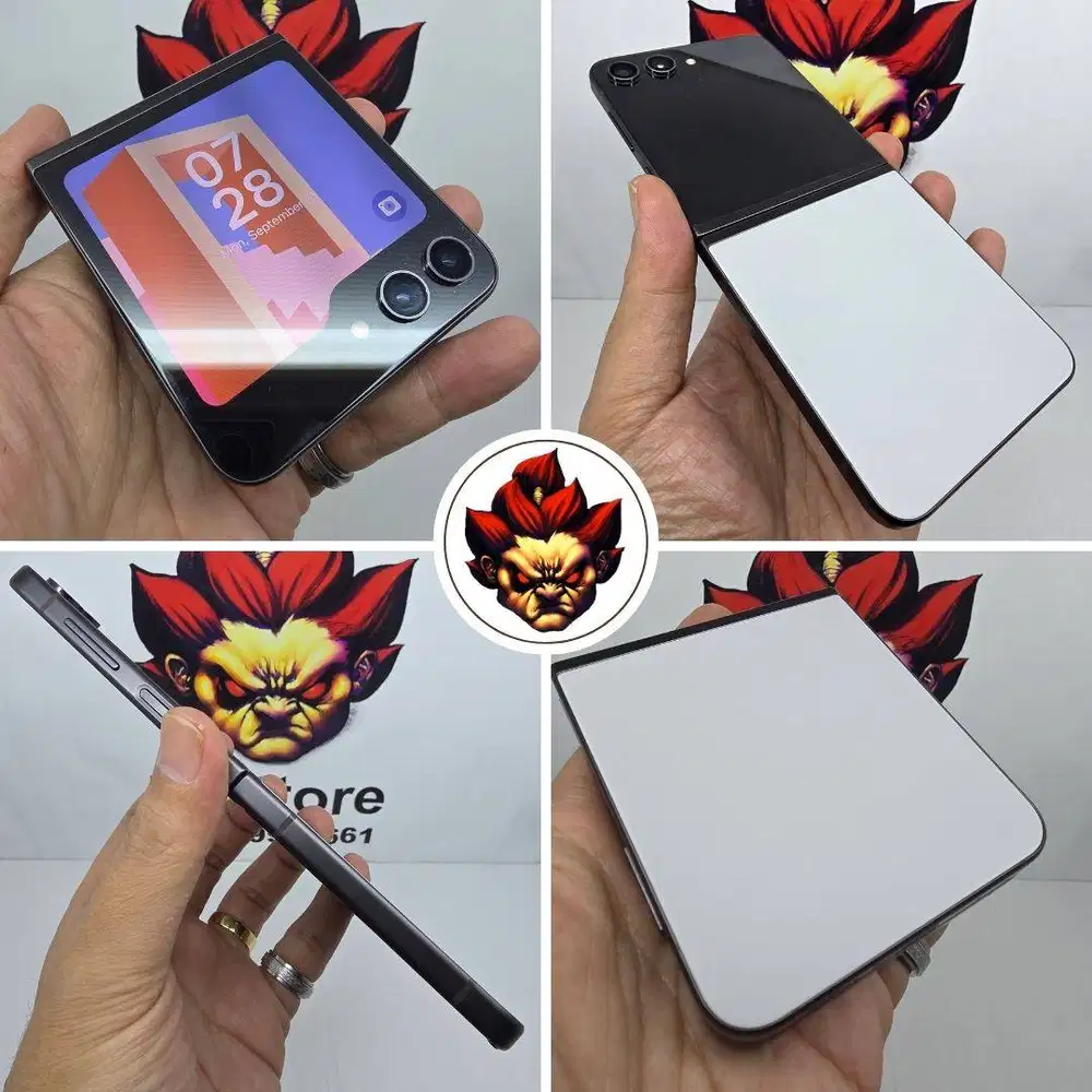COD : Samsung Z Flip 5 Exclusive Grey 8/512 SEIN NoMinus