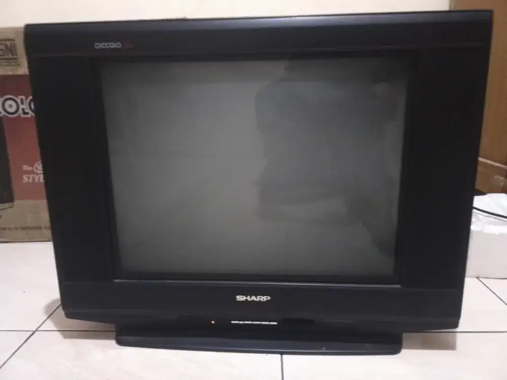 TV Sharp Piccolo Slim 21 Inch (21ES253E2) Second Mulus + Dus Original