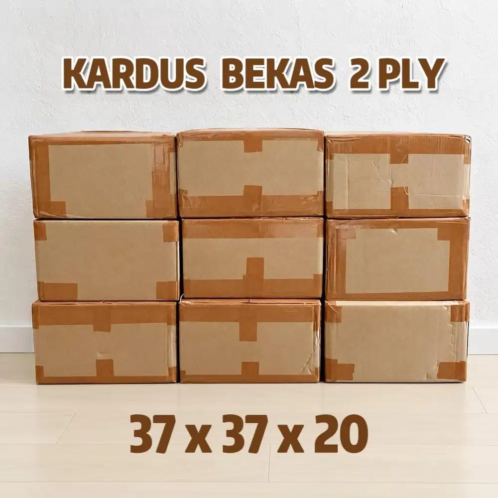 kardus bekas ukuran besar / kardus packing pindahan