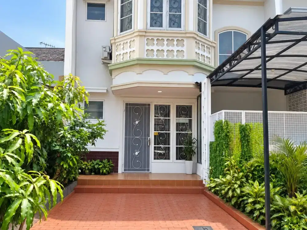 Rumah Siap Huni di De Latinos BSD City Cluster Hacienda Mexicano - LT 112 LB 200 2 Menit Tol & Stasiun