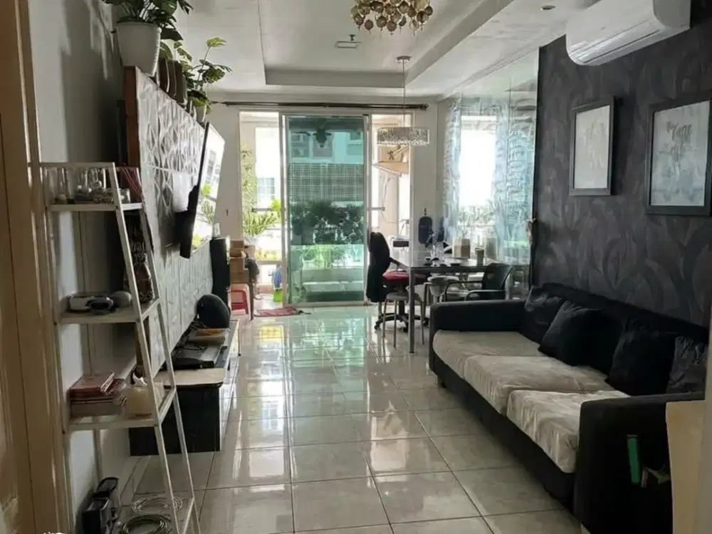 Miliki Apartemen Loft 2 Lantai Mewah French Walk MOI – LB 108m², View Kolam Renang (1.8M Nego)