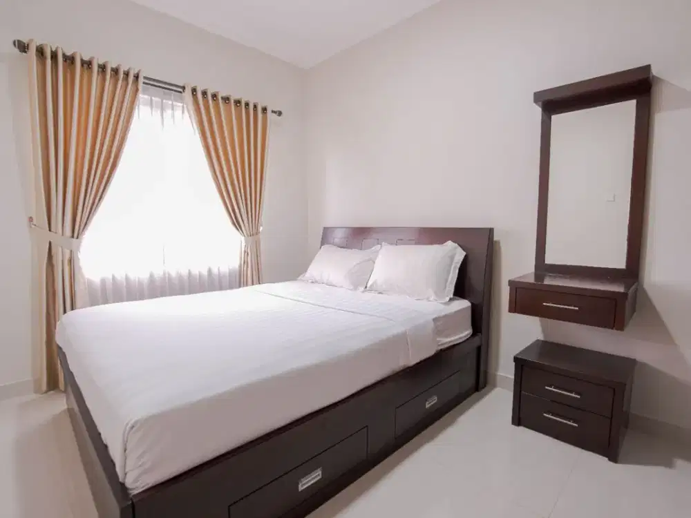 Hunian Full Furnished area Jakarta Pusat! Sewa Murah Apartemen Sudirman Park 2 BR, Siap Huni, Lokasi Dekat Setiabudi, Sudirman, Kuningan,& Bundaran HI