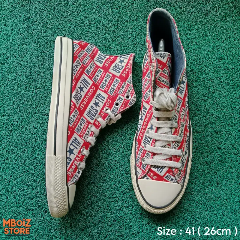 Sepatu CONVERSE CTAS HI MULTI LOGO