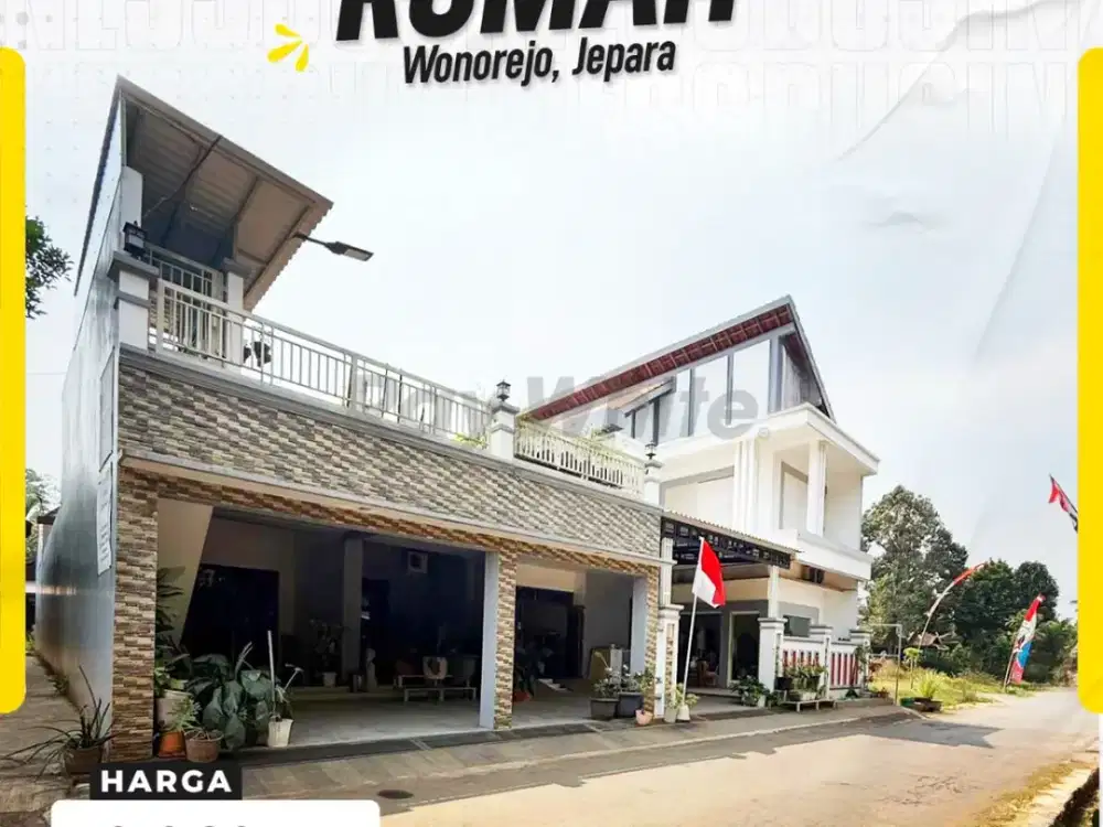 DIJUAL RUMAH MEWAH & LUAS DI WONOREJO, JEPARA