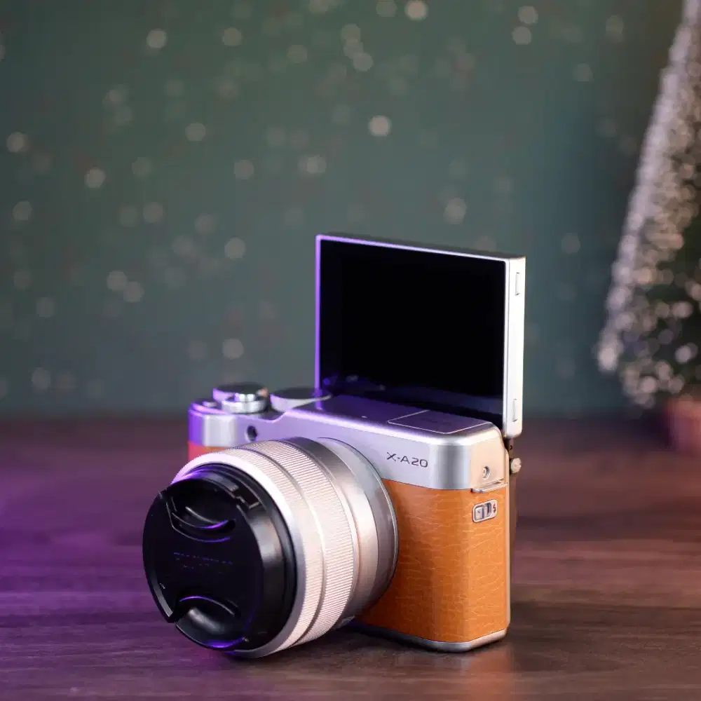 Fujifilm X-A20 Kit Wifi/Tinggal Uploas Sosmed