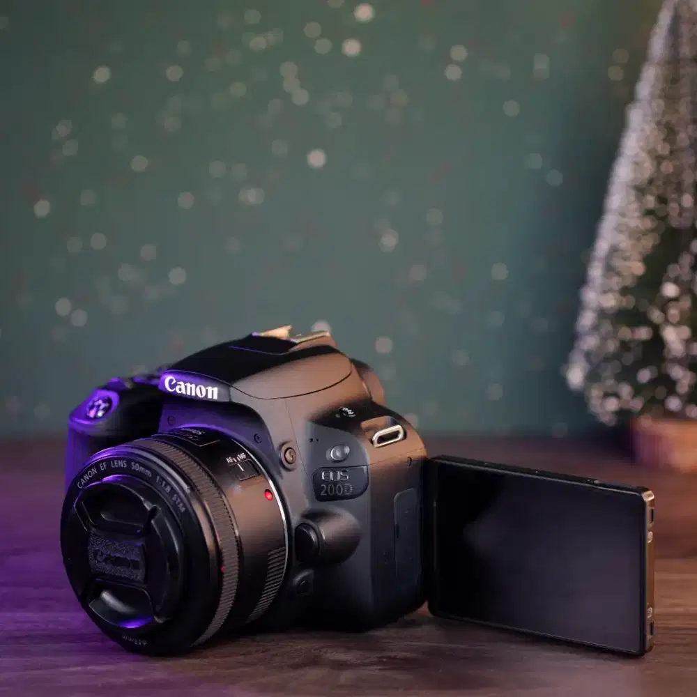 Canon 200D Fix 50mm F1.8 STM [Paket Sangar]