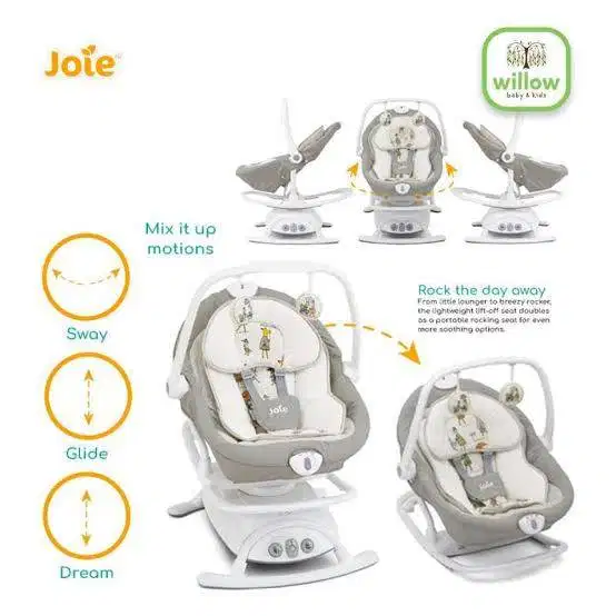 Borongan 8 Juta: Stroller Nuna, Box Nuna & Ayunan Joie. Mulus!