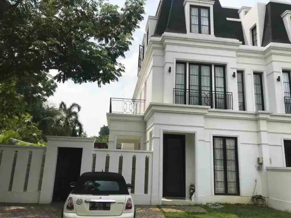 Rumah bagus 3 Lantai di Cluster Kemang Timur Jakarta Selatan.