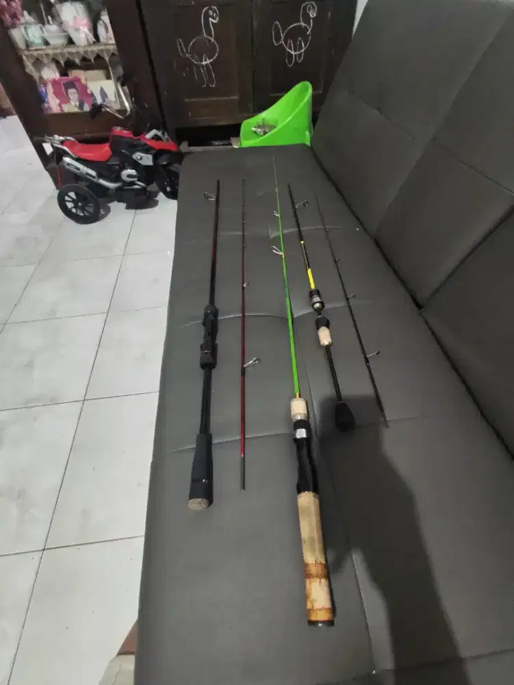 Joran UL black rabbit Asahi 1.98 m