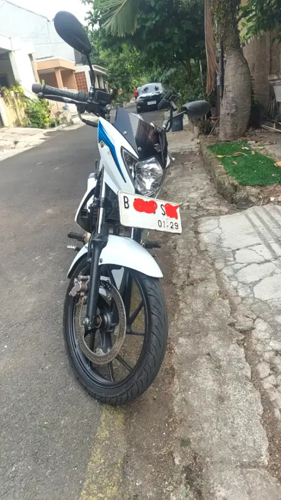 Satria Fu 2014 warna putih rawatan pajak off 2024