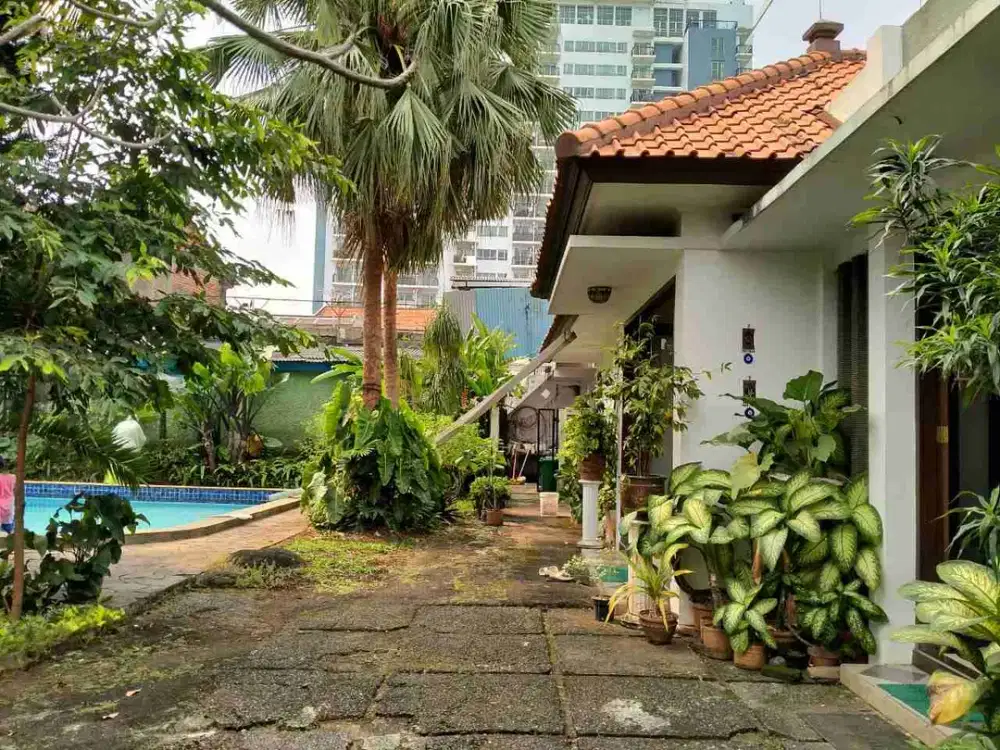 DIJUAL RUMAH HARGA TANAH SJ DI JL BANGKA, PELA MAMPANG, JAK - SEL