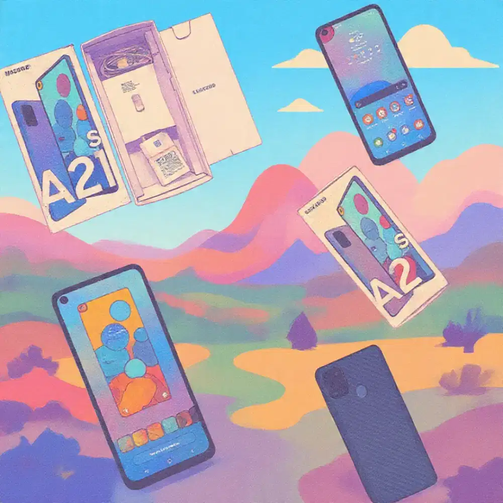 Murah Fullset Samsung Galaxy A21s RAM 6 + 6 GB / Internal  128 GB