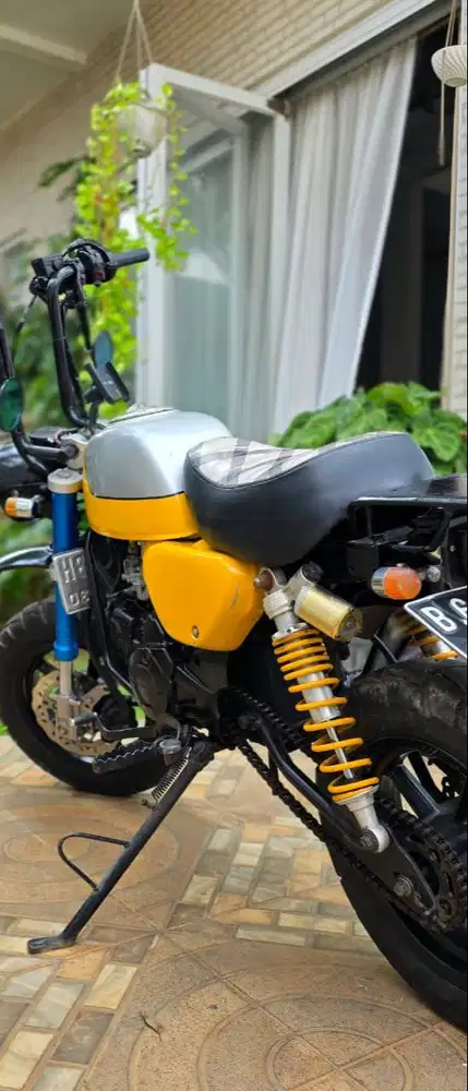Honda Blade Custom Monkey Style – Ban Lebar & USD Shock