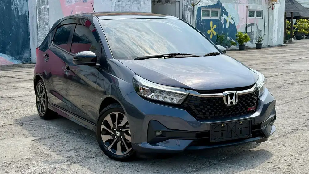 [KM 6.000]HONDA NEW BRIO RS CVT IMPROVEMENT GREY 2024