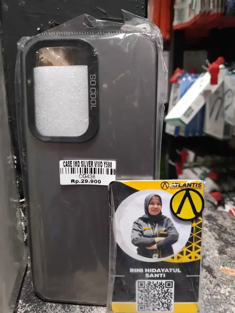 CASE IMD SILVER VIVO Y500 | ATLANTIS DAHSYAT