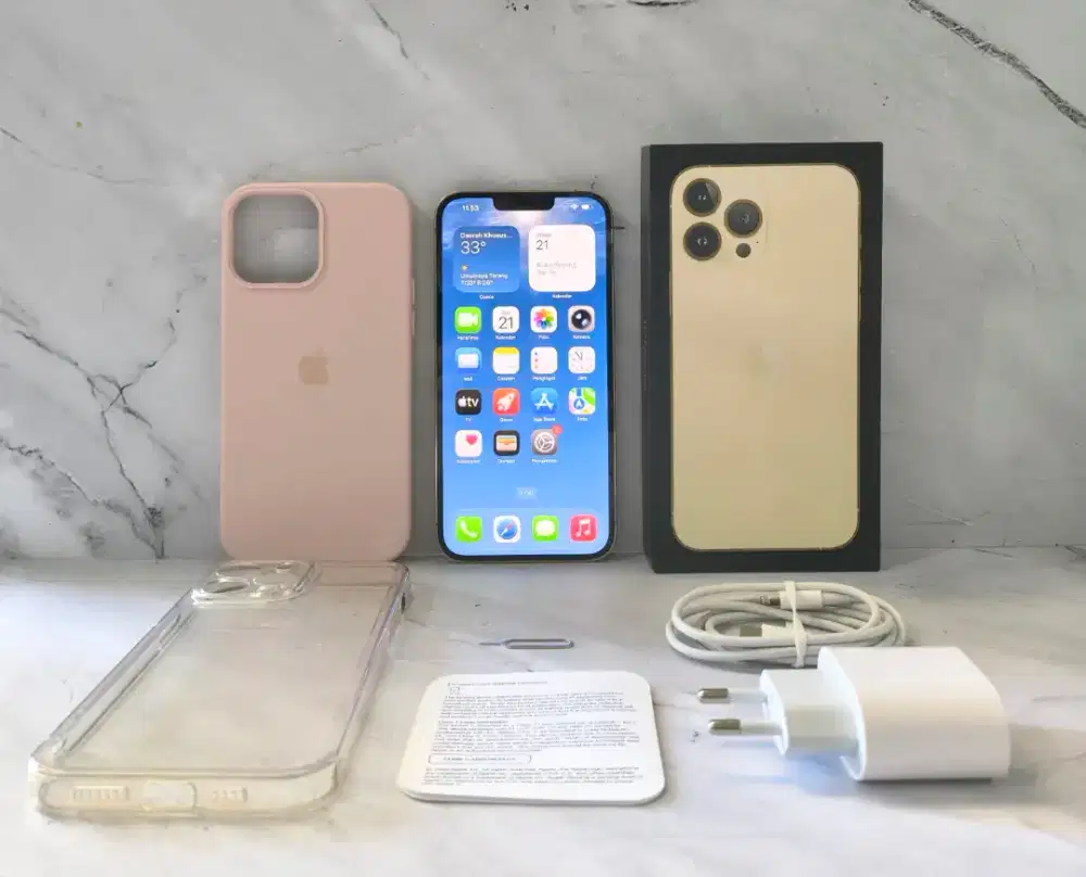 iPhone 13 Pro Max 128GB 128 | Second Mulus | Garansi Inter | Original