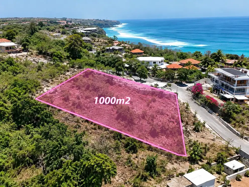 Tanah Pecatu Dreamland 5 Menit Jalan Kaki Ke Pantai
