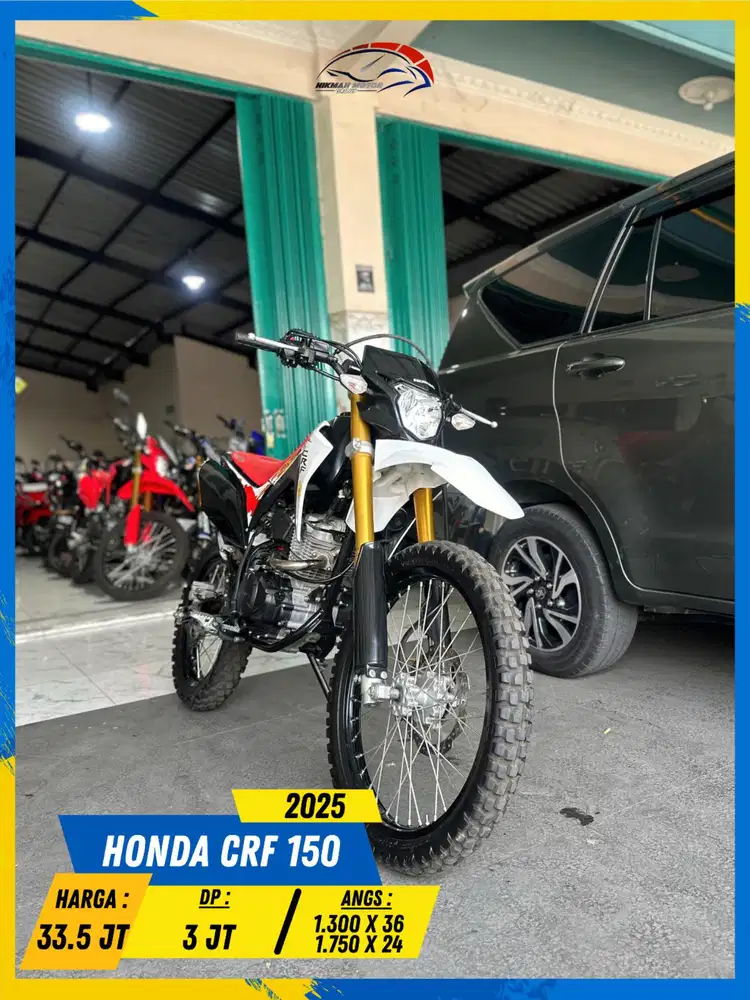 HONDA CRF 150 2025 BEKAS RASA BARU BOSSKU HIKMAH MOTOR KEPUH MALANG