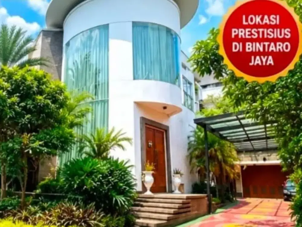 Dijual Rumah Mewah 2 Lantai Bintaro Jaya Sektor 8 di Tangerang