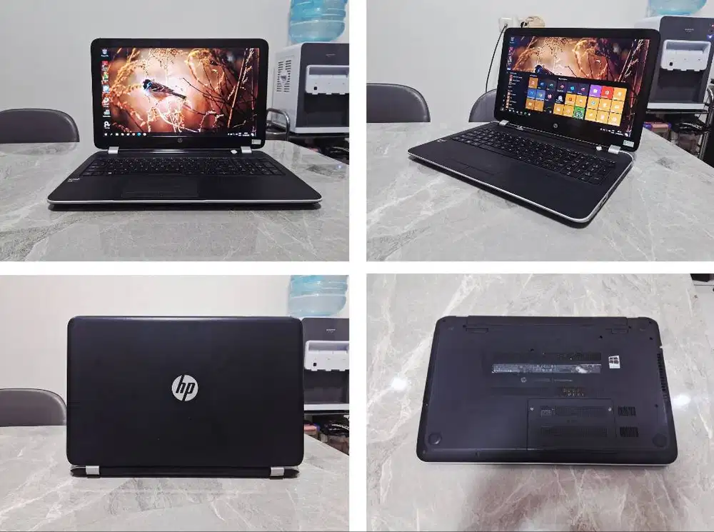 Laptop HP 15 AMD A8 4Cpu 8GB SSD ReadyUp R5 Batre Baru KUAT win ORI