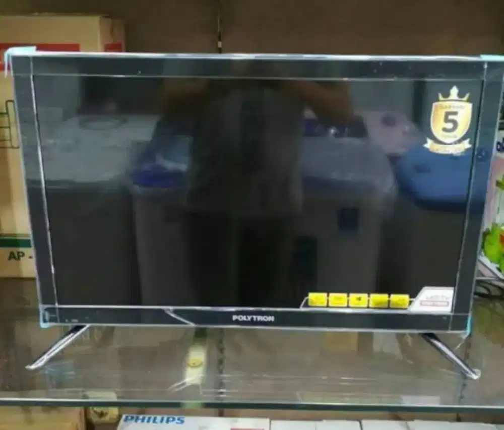 Bisa Cicilan. Polytron LED TV 24 PLD 24V1853 ~Dvb-t2 ~24Inch