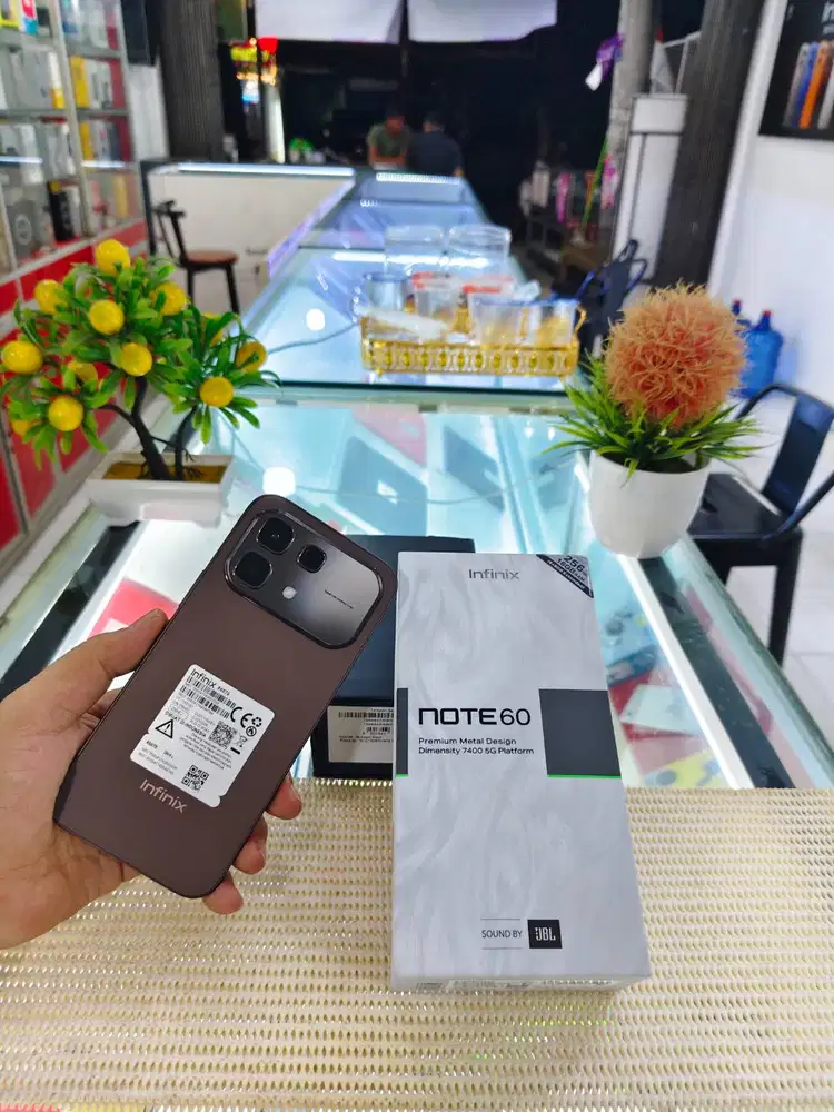 Infinix Note 60 Ram 8+8Gb/ 256Gb Fullset Mulus Like New Original 100%