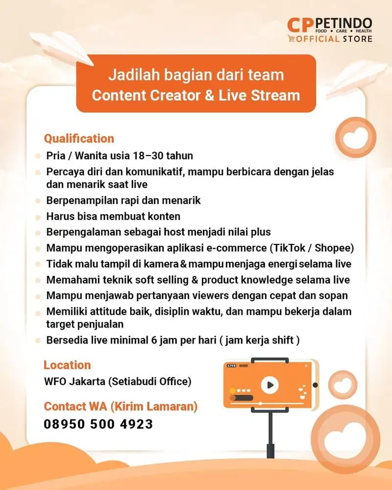 LOKER HOST LIVE & CONTENT CREATOR