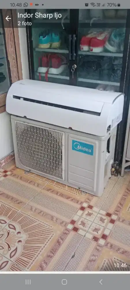 Jual ac midea1/2 pk lowwat 320 watt ori semua