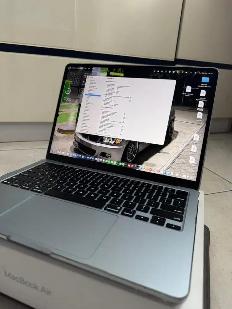 Macbook M4 Air Sky Blue Ibox