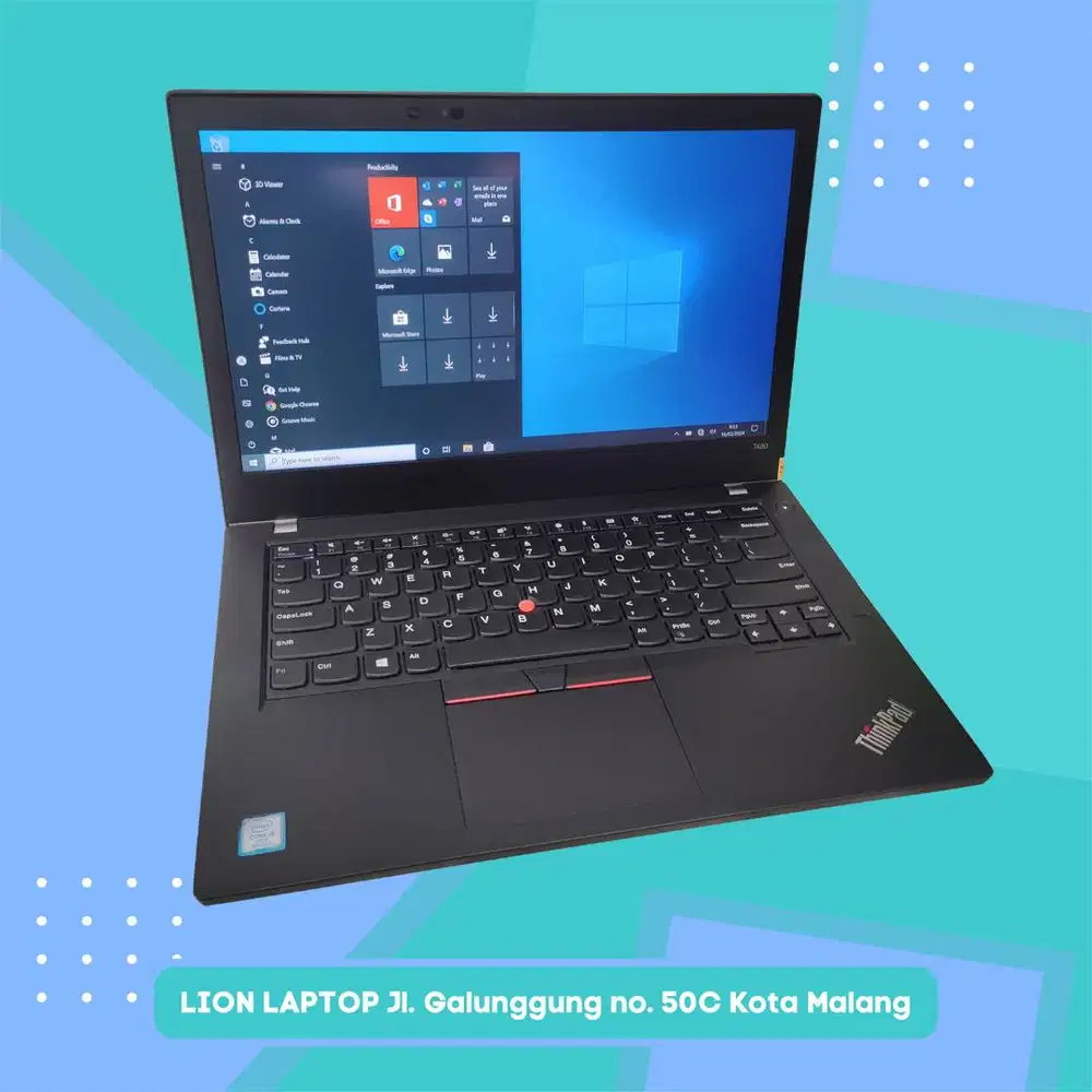 RAM 8GB Core i5 gen 8 Lenovo Thinkpad T480 [22|09]