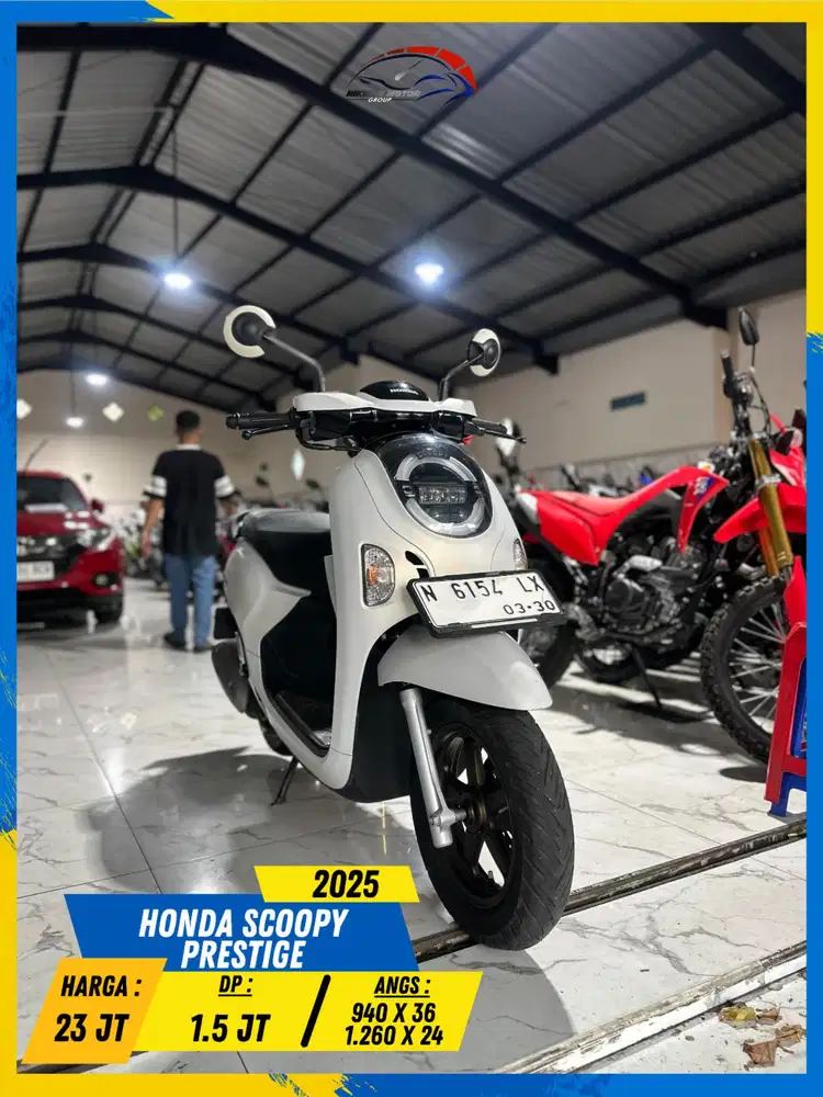 HONDA SCOOPY PRESTIGE 2025 NDANG PANTAU BOSS HIKMAH MOTOR KEPUH MALANG