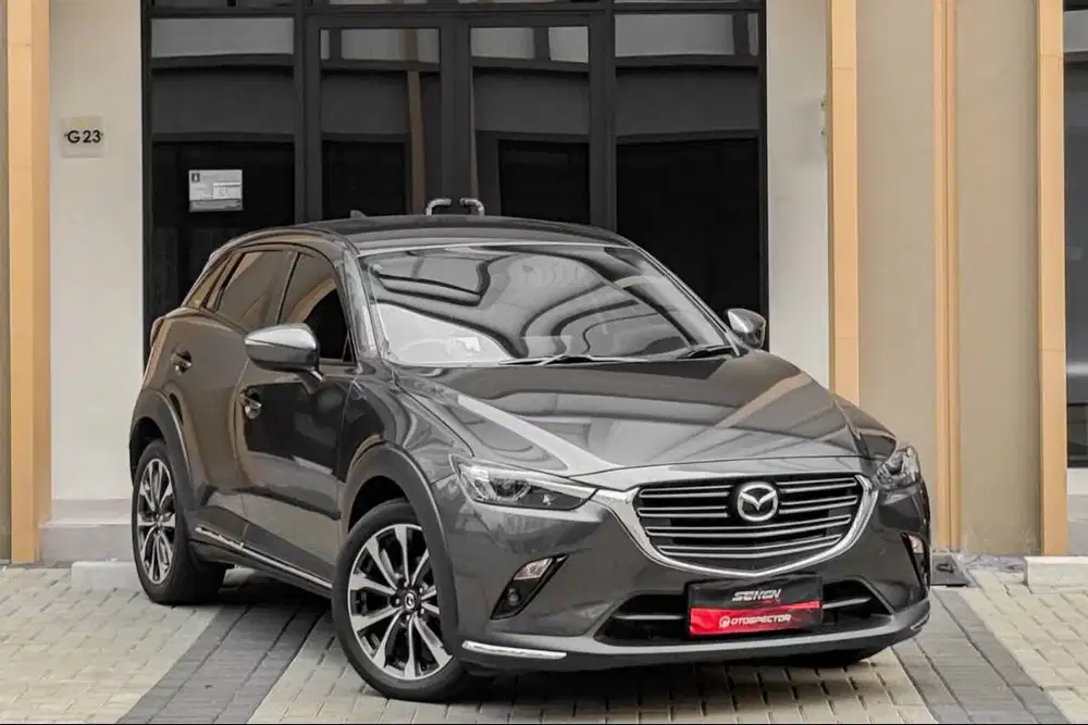 Mazda CX3 CX-3 1.5 Sport SkyactivG AT Matic 2023 Abu Abu Tua Metalik.
