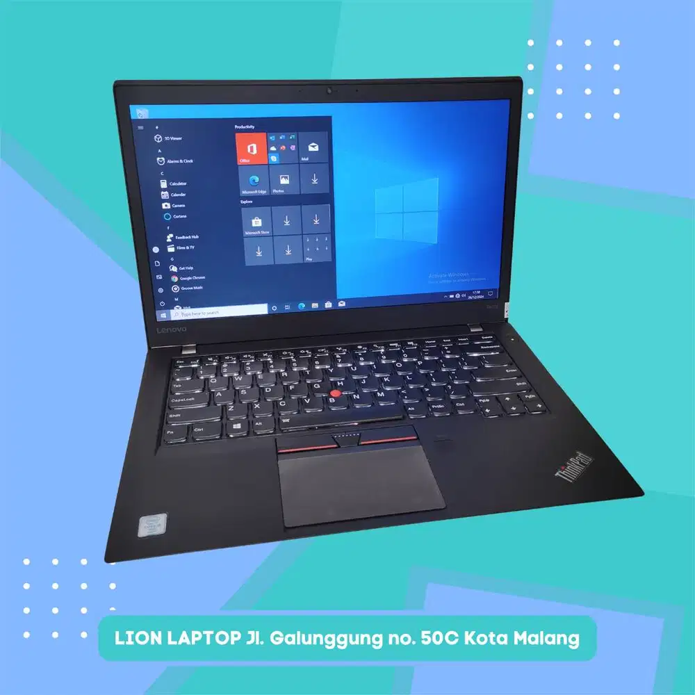 RAM 8GB SSD 256GB Core i5 Slim Lenovo Thinkpad T460s [22|09]