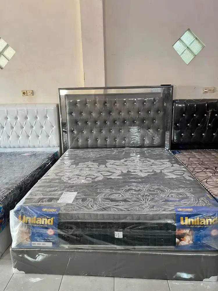 PROMO SET SPRINGBED DIVAN UK 160 TERMURAH SALE
