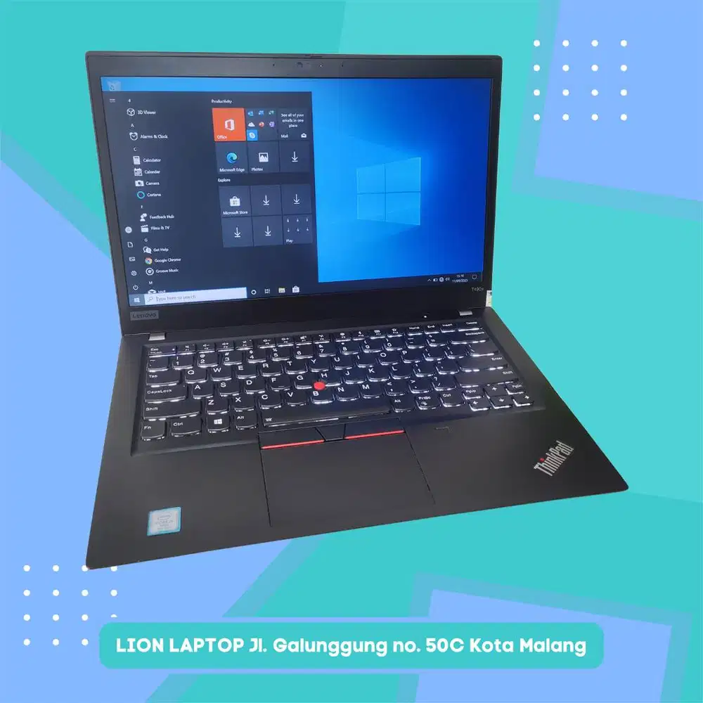 RAM 16GB SSD 256GB Core i5 Slim Lenovo Thinkpad T490s [22|09]