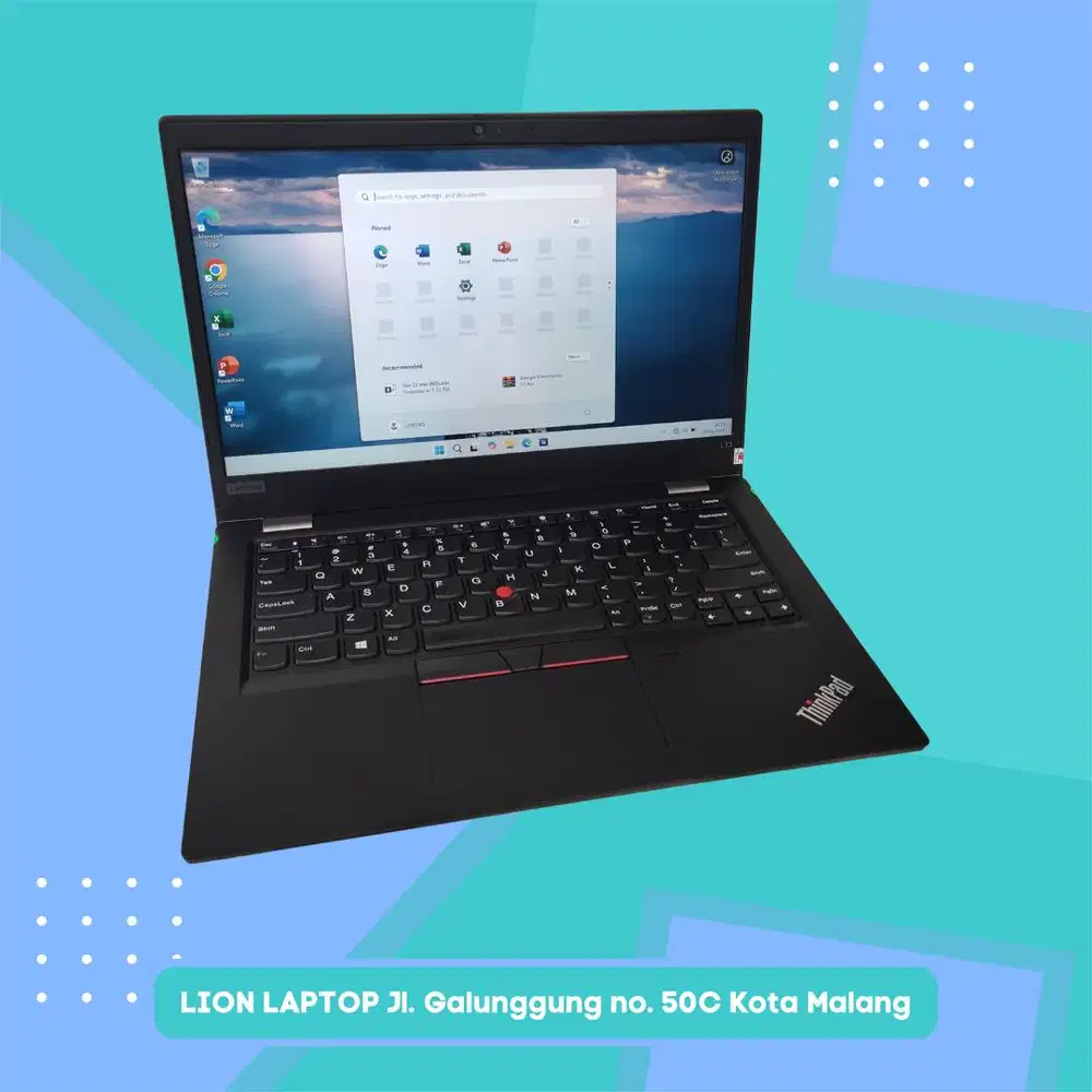 i5 Gen 10 Slim RAM 8GB SSD 256GB Lenovo Thinkpad L13 [22|09]