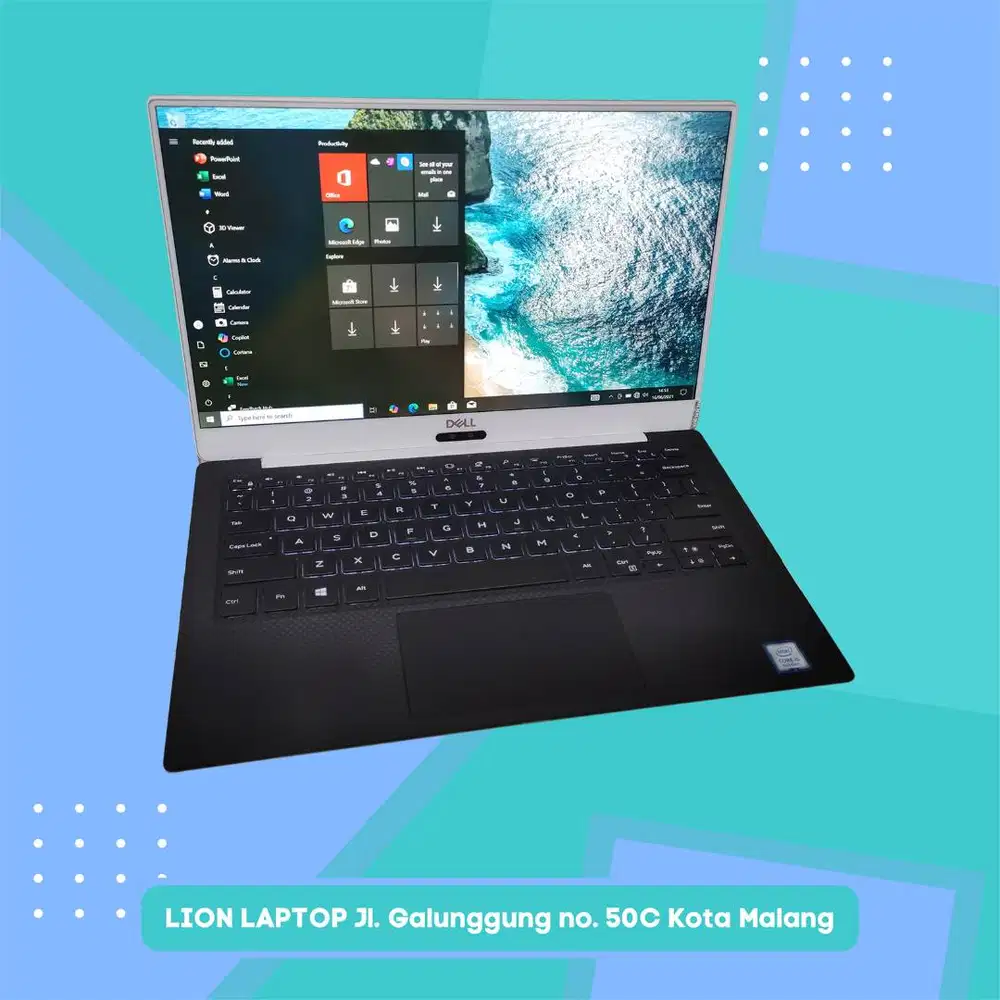 Slim & Ringan Core i5 RAM 8 SSD 256 DELL XPS 13 9370 [22|09]