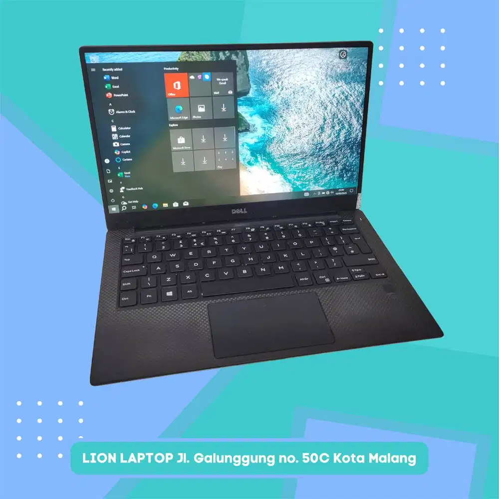 Slim & Ringan Core i7 RAM 8 SSD 256 DELL XPS 13 9360 [22|09]