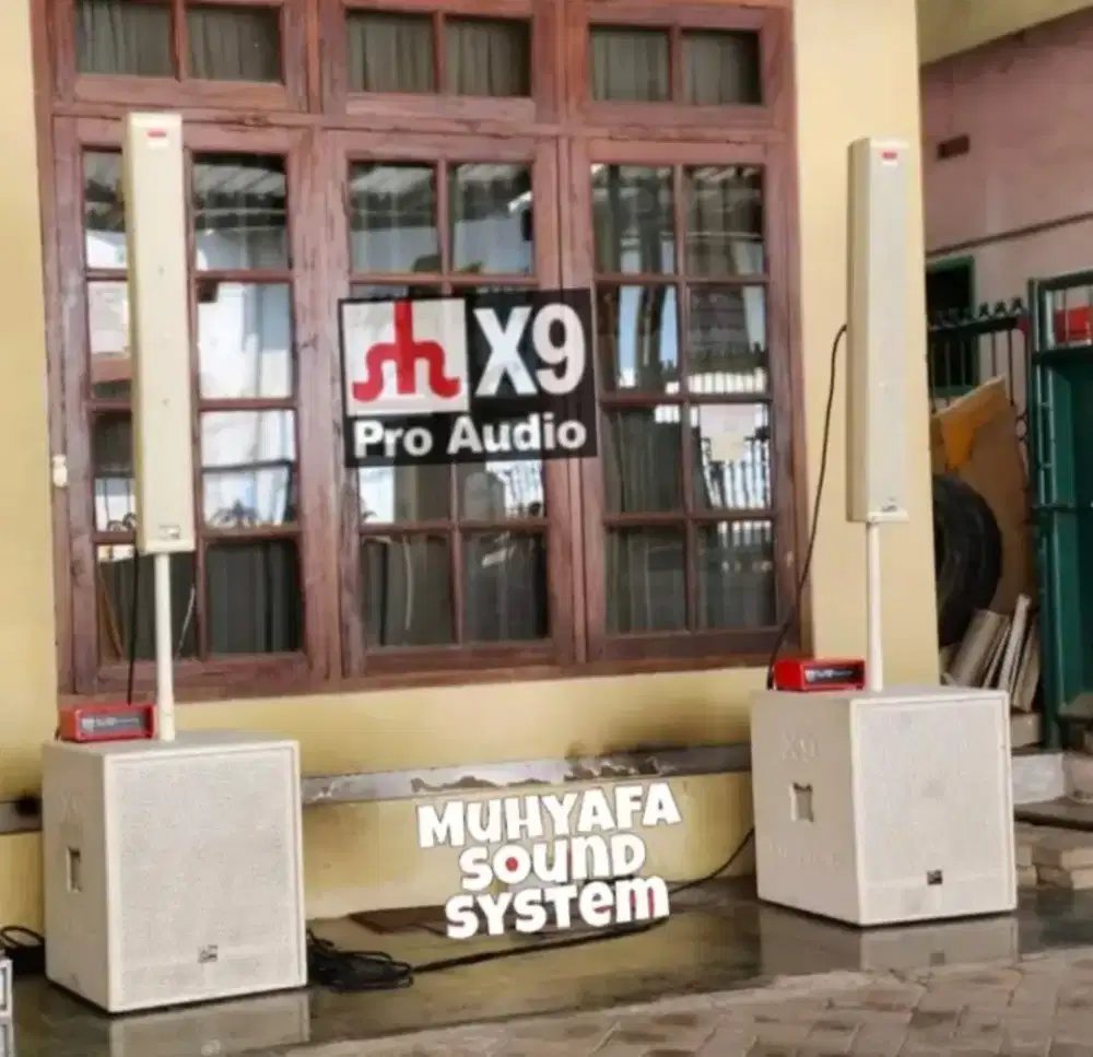 Speaker column x9 pro audio rcf jbl dbr behringer shure midas mackie