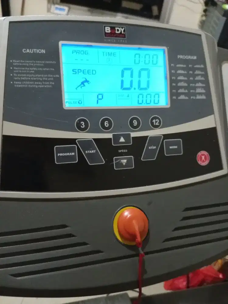 Treadmill Elektrik Merk BODY SCLUPTURE