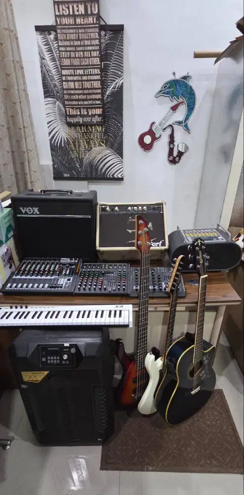 PAKET ALAT MUSIK ALL IN – BORONGAN Rp15 JUTA