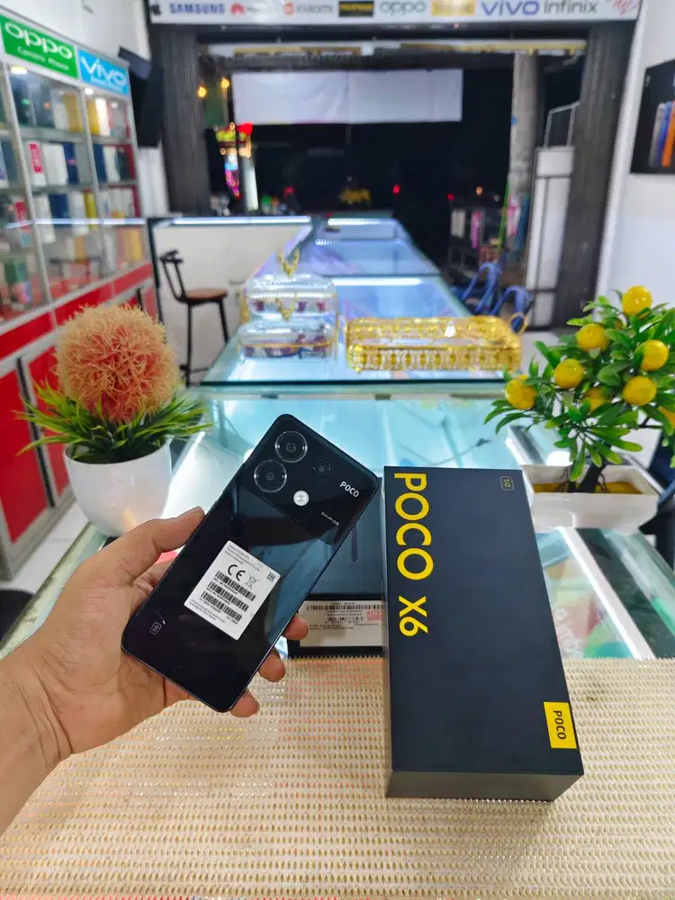 Poco X6 5G Ram 12+12Gb/ 256Gb Fullset Mulus Original 100% Like New