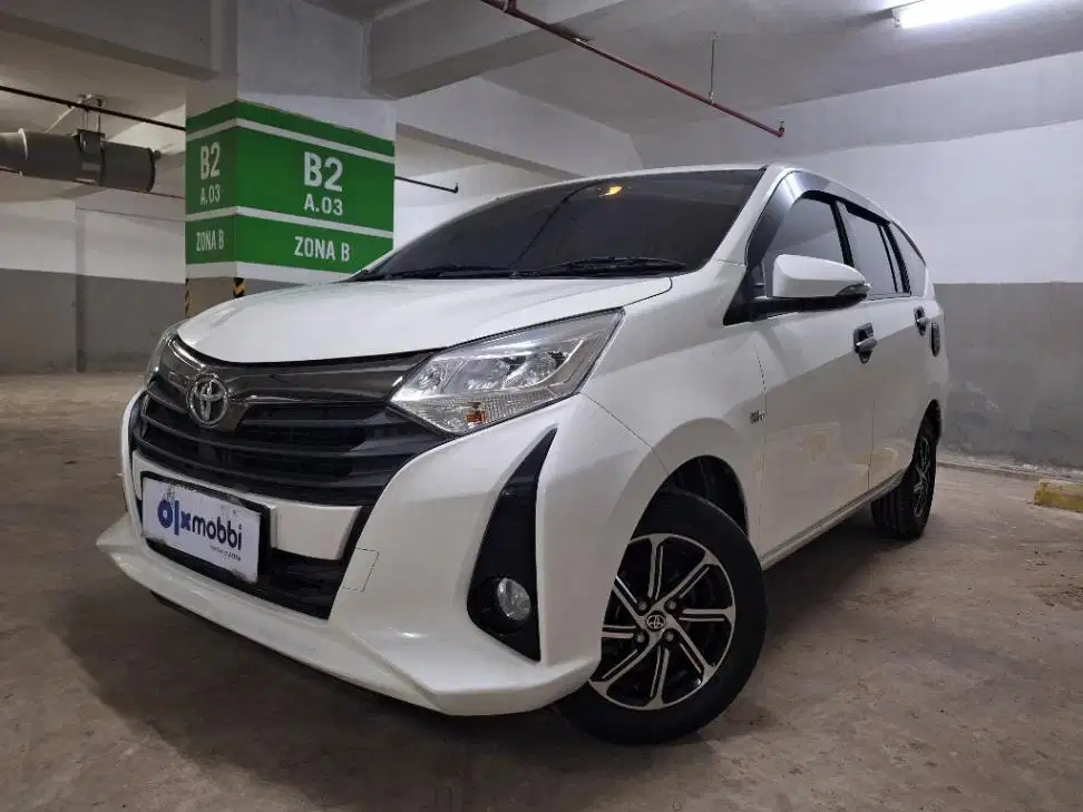 DP MURAH Toyota Calya 1.2 G Bensin-AT 2021 Putih CUOZB