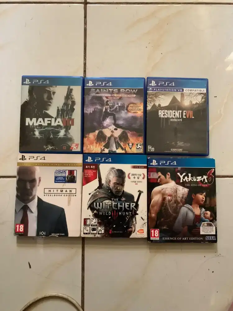 Kaset games PS4