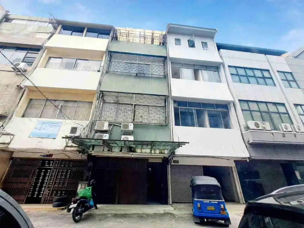 Ruko 4 Lantai LT-65 LB-195 SHM Dekat St Senen Atrium Siap Pakai Bisa KPR