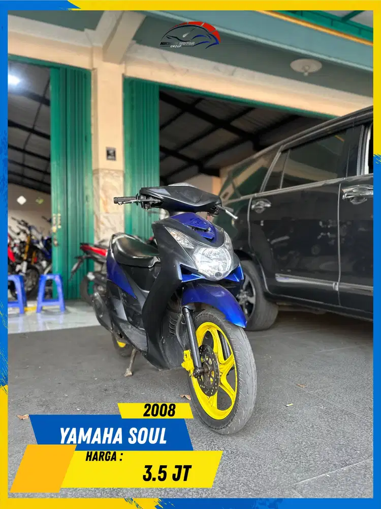 YAMAHA SOUL 2008 MURAH MERIAH MASZEHH HIKMAH MOTOR KEPUH