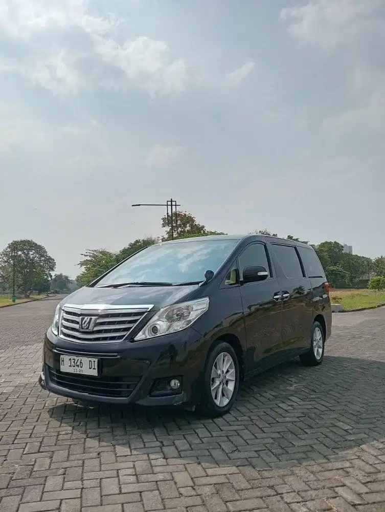 TERBAIK! TOYOTA ALPHARD 2.4 G ATPM 2012, PILOT SEAT, LOW KM, ORISINIL